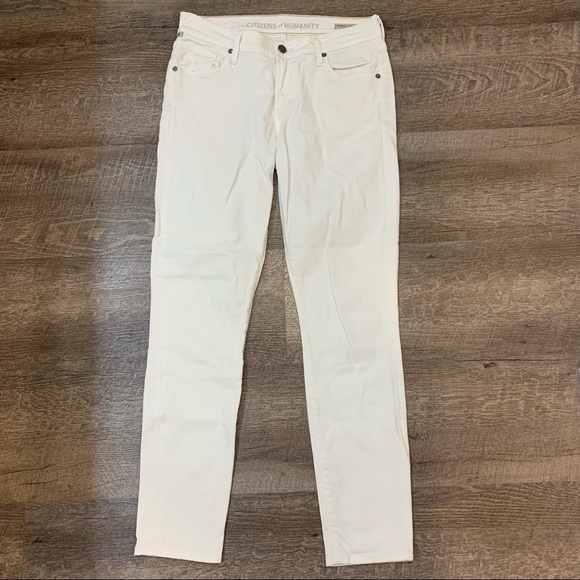Citizens of Humanity Thompson White Skinny Jeans - Picture 1 of 7